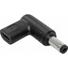 USB C tipo į DC 5.5/2.1 mm adapteris - universalus maitinimo šaltinio kištukas - Akyga AK-ND-C02