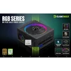 „Gamemax“ maitinimo blokas | RGB 850G | 850 W | Auksinis | Pilnai modulinis