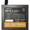 „Montech BETA 2 80 PLUS Bronze“ maitinimo šaltinis, ATX 3.1 × 550 vatų, juodas