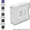 Qoltec DIN bėgelio maitinimo šaltinis 24W 24V 1A baltas plonas