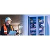 Qoltec DIN bėgelio maitinimo šaltinis 90W 12V 7.5A baltas plonas