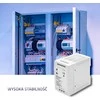 Qoltec DIN bėgelio maitinimo šaltinis 90W 12V 7.5A baltas plonas