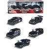 „Majorette Juodas Edition“ rinkinys 5 juodo metalo automobiliai