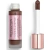 „Makeup Revolution Conceal &amp; Define“ makiažo pagrindas be aliejaus „Kreminis“ F 18, 23 ml