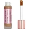 „Makeup Revolution Conceal &amp; Define“ makiažo pagrindas be aliejaus „Kreminis“ F 12,5, 23 ml