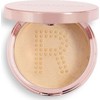 „Makeup Revolution Conceal &amp; Fix“ veganiška birių, fiksuojančių pudrų rinkinys, vidutinio dydžio, geltona, 13 g