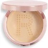 „Makeup Revolution Conceal &amp; Fix“ veganiška birių, fiksuojančių pudrų rinkinys, vidutinio dydžio, geltona, 13 g