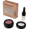 Rinkinys „Makeup Revolution“: „Flawless Foils“ veganiškų akių šešėlių pagrindas, 2 ml + „Flawless Foils“ veganiškų akių šešėlių paletė „Rival“, 2 g