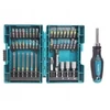 Makita 44 vnt. sukimo antgalių rinkinys su terkšline rankena E-25096