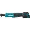 MAKITA RATCHET 12V WR100DSA 47.5Nm 1/4 -3/8" 1x2.0Ah