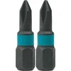 Makita Sukimo antgalis PH3 25MM IMPACT Juodas 2 vnt. komplektas B-63622