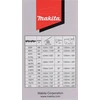 Makita Grandinės MC 80TXL 45cm/18", 0,325", 1,1mm, 70H 191X04-8