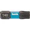 Makita Sukimo antgalis , T40X25mm, 25vnt. IMPACT Juodas E-12669