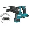 Makita perforatorius DHR281Z, SDS-PLUS, 2x18V, 2.9J + papildomas beraktis griebtuvas, be akumuliatoriaus ir kroviklio