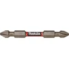 Makita Torsion sukimo antgalis Dbl-End, PH2-65mm, 2vnt. Impact Premier E-06286 PH2 - PH2 • 65 mm • Dbl-End • 1/4" • 2 vnt
