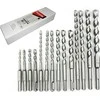 Grąžtas 14 dalių grąžtų rinkinys Makita D-71956; SDS-Plus