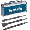 Grąžtas 3 dalių kaltų rinkinys Makita D-42357; SDS-plus