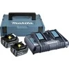 Makita Elektrinių įrankių rinkinys Makita Šaltinio rinkinys 18 V 5 Ah (197629-2)