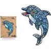 Maksik medinė dėlionė Dolphin PuzA3-00716