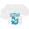 MALTEX Footstool 2K Smurfs balta/ mėlyna