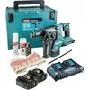 Makita Smūginis gręžtuvas 2x18V DHR281PT2J 2.9J 2x5.0Ah BL + rankena