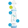 Mam Baby 1193 BUTELIS A/KOL PERFECT START 320ML PLANET LOVE BOY