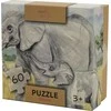 Dėlionė Mama Maluje Puzzle 60el Słonie