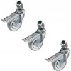 Ratukas - Manfrotto trikojis ratukai 100mm, 22mm tvirtinimo strypas