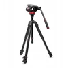 Manfrotto 055 Video Alu Juodas su głowicą 502AH