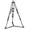Stovas - Manfrotto Rinkinys Twin Carbon 608 Head Lengvas Patvarus Juodas