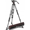 Manfrotto Twin Alu rinkinys su galvos 608 apatiniu prailginimu