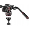 Manfrotto Twin Alu rinkinys su galvos 608 apatiniu prailginimu