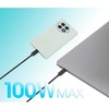 Kabelis USB Manhattan USB-C - 2x USB-C 2 m Juodas (355810)