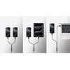 Kabelis USB Manhattan USB-C - 2x USB-C 2 m Juodas (355810)