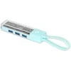 Manhattan 4 prievadų USB 3.2 Gen1 Type-A/C į 4x USB-A 3.0 (181020)