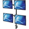 „Intracom MANHATTAN Monitorius“ laikiklis skirtas 4 LCD monitoriams. Laikoma keturi 33–81,3 cm (13–32 colių) monitoriai iki 8kg (juodas).