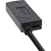 USB kabelis Manhattan USB-A - USB-A 5 m, juodas