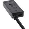 USB kabelis Manhattan USB-A - USB-A 20 m juodas