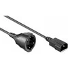 MANHATTAN maitinimo adapterio kabelis IEC320 C14 į Schuko F 1,5 m