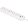 Manhattan maitinimo kabelis Manhattan 168304 skirstytuvas 2 m 6 x maitinimo lizdas vidaus baltas