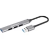 Manhattan Manhattan 168427 šakotuvai ir koncentratoriai USB 3.2 Gen 1 (3.1 Gen 1) Type-A 5000 Mbit/s pilka