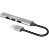 Manhattan Manhattan 168427 šakotuvai ir koncentratoriai USB 3.2 Gen 1 (3.1 Gen 1) Type-A 5000 Mbit/s pilka