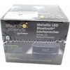MANHATTAN Sound Science Metallic LED Bluetooth-kolonėlė Bluetooth 5.0 Mikrofonas Bedienelemente FM-Radio MicroSD-Slot juodas