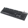 MANHATTAN USB-Gaming-Klaviatūra mit LEDs und Metallunterseite