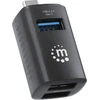 Manhattan USB šakotuvas su 3 prievadais, USB 3.2 Gen1, Type-C į 1x USB-A 3.0, 2x USB 2.0 (180993)