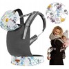 MoMi COLLET gėlių nešynė kūdikiui - 2in1 gobtuvas, 2 padėtys, iki 15kg