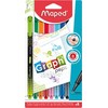 Maped Graph Peps Deco plonas rašiklis, 8 spalvų MAPED