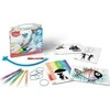Pučiamų flomasterių komplektas MAPED Creativ Blow Pen String’Art