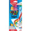 Maped Spalvotas pieštukas ColorPeps Oops! 12vnt. su gumele
