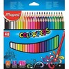 Spalvotas pieštukas Maped ColorPeps Star FSC 48vnt.